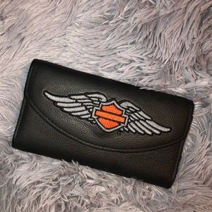 Women’s Harley Davidson leather wallet